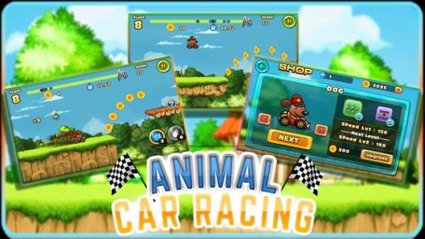 Animal Car Racing screenshot 2