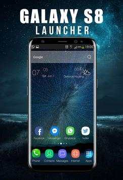 S8 galaxy Launcher Theme 2017 screenshot 5