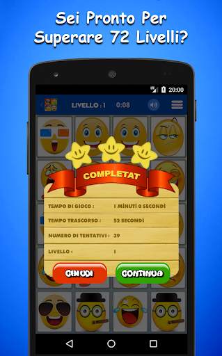Gioco Di Memoria Con Emoji Per Bambini screenshot 4