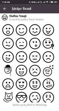 Emoji WAStickerapp | Emoji Stickers for Whatsapp screenshot 7