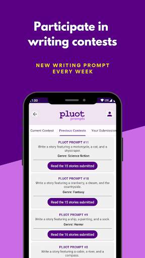 Pluot | story writing planner screenshot 4