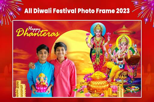 Happy Diwali Photo Frame screenshot 2