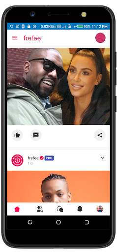 frefee: Social Timeline App With Earning System screenshot 2