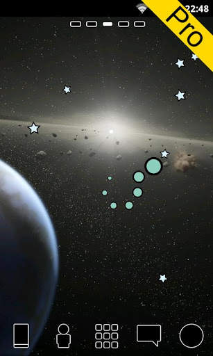 Night Sky Bot Live Wallpaper screenshot 7
