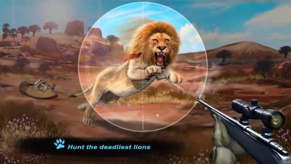 Lion Hunting - 2017 Sniper 3D screenshot 3
