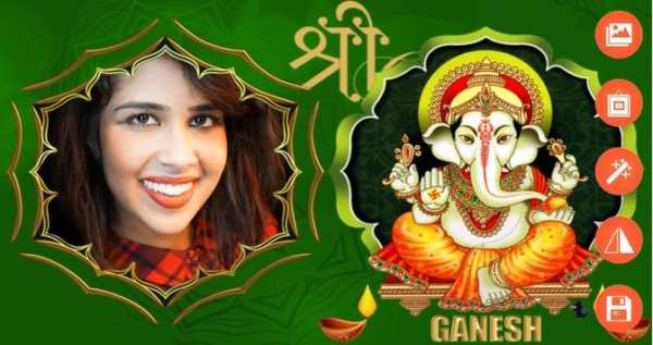 Ganesh Photo Frame 5 تصوير الشاشة