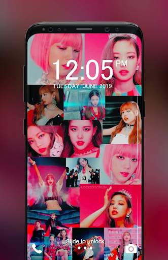 Blackpink Photo Lock Screen App screenshot 2