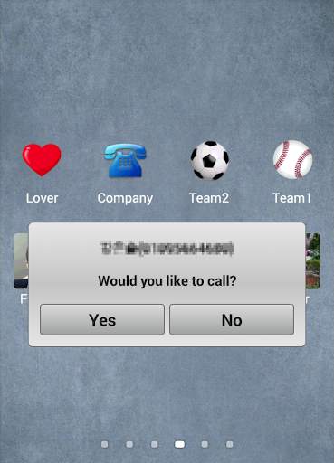 1 Touch Call(Fast Call Widget) 2 تصوير الشاشة