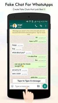 Fake Chat For Whatsapp screenshot 1
