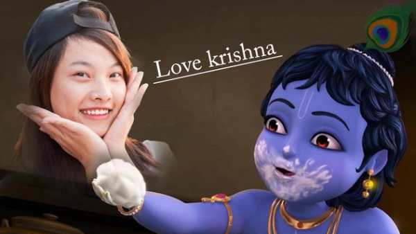Little Krishna Photo Frame 2019 screenshot 4