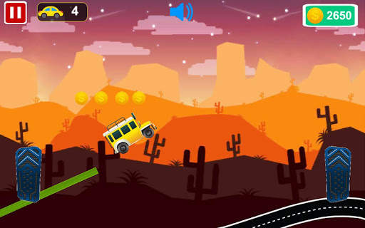 High Speed 2D Car Racing screenshot 5