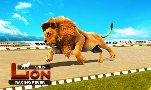 Wild Lion Racing Animal Race screenshot 1