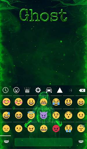 Ghost Animated Keyboard   Live Wallpaper screenshot 4