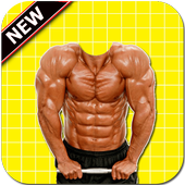 Body Builder Photo Suit icon