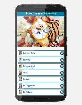 Resep Jajanan Sederhana screenshot 1