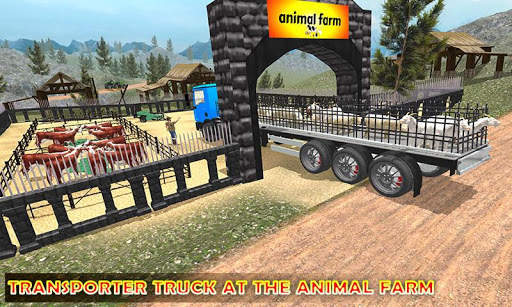 Animal Transporting Truck 2018 : Offroad Driving screenshot 4