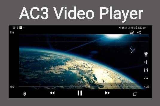 AC3 DTS Video Player screenshot 1