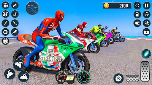 GT Bike Racing Game Moto Stunt screenshot 1