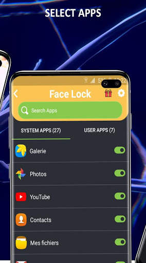 🥇 Face Screen Lock Prank screenshot 3