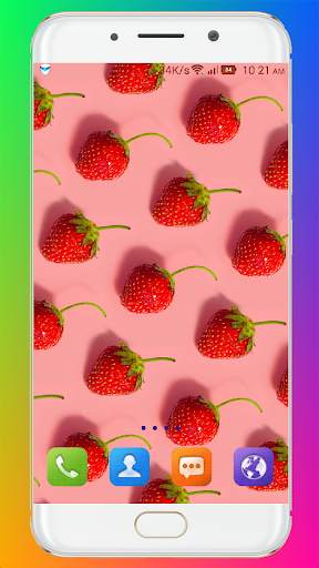 Strawberry Wallpaper HD screenshot 2