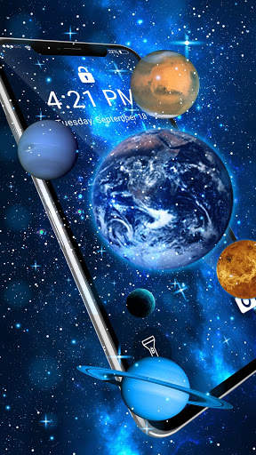 Galaxy Parallax Live Wallpaper screenshot 3