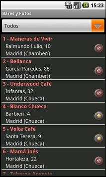 Bares y Fotos screenshot 2