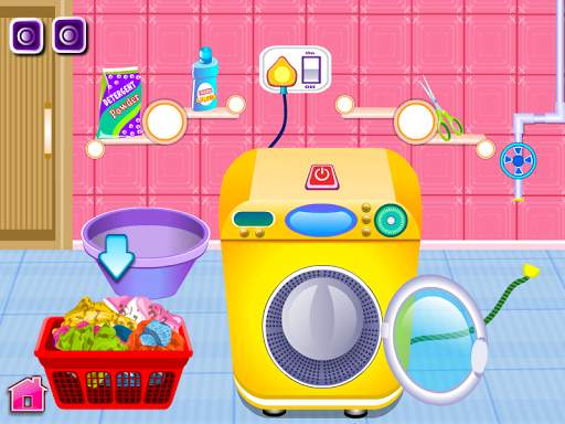 Ironing clothes girls games screenshot 2