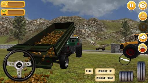 Play tractor simulation game 2021 for free screenshot 2