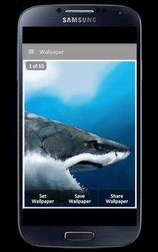 Shark Wallpaper स्क्रीनशॉट 1