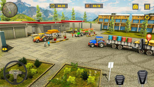Heavy Tractor Trolley Cargo Simulator 2020 screenshot 13