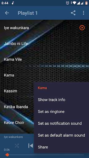 Swahili songs screenshot 2