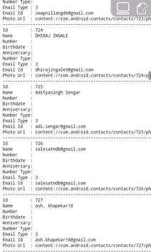 Contacts downloader screenshot 2