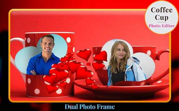 Coffee Cup Photo Editor - Dual Photo Frame screenshot 6