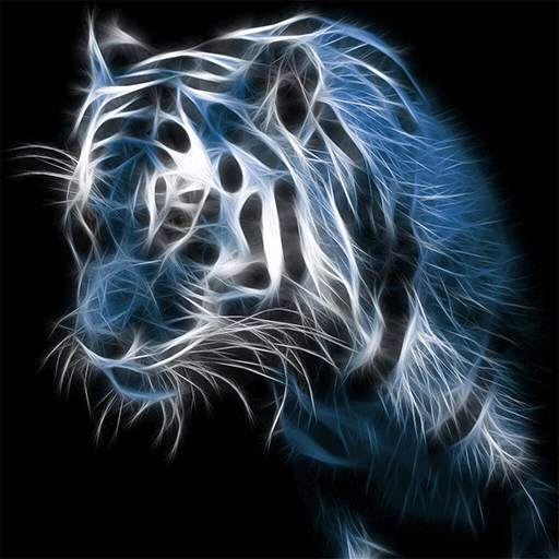 Neon Animal HD Wallpaper Background 1.2