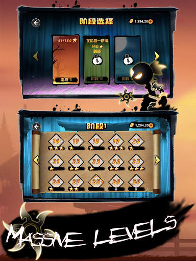 Shadow Stickman Ninja-legends war shooting battle screenshot 6