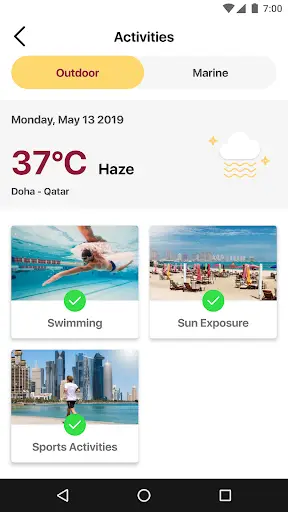 Q Weather - أرصاد قطر screenshot 7