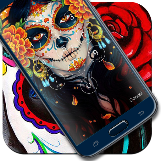 Santa Muerte  Screen Lock आइकन