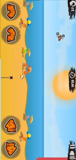 Moto X3M Pool Party game screenshot 7
