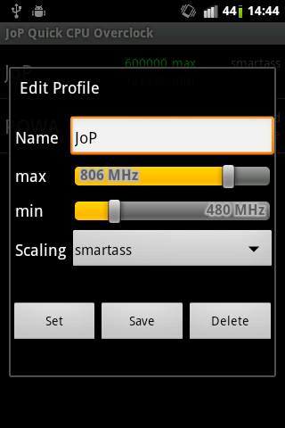 Quick CPU Overclock Lite screenshot 3