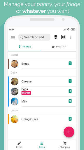 Lista della spesa e della dispensa - Pantrify screenshot 7