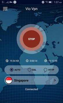 Vio VPN Free VPN Client screenshot 2