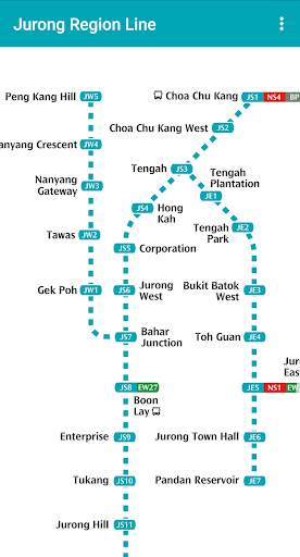 Singapore Train Map (Offline) screenshot 5
