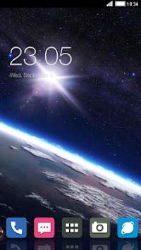 In Space CLauncher Theme screenshot 1