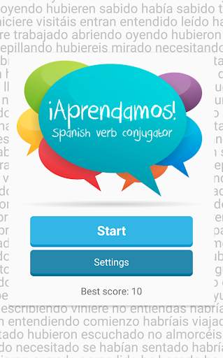 ¡Aprendamos! Spanish Verb Conjugator FREE screenshot 1