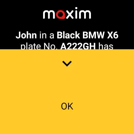 maxim — order taxi, food screenshot 11