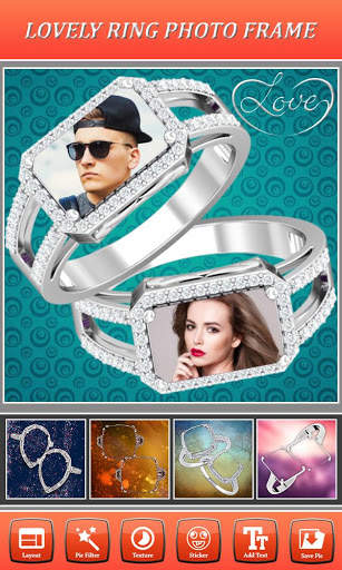 Lovely Ring Photo Frame : Wedding Photo Ring screenshot 5