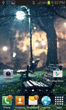 Rainy Garden Live Wallpaper screenshot 2