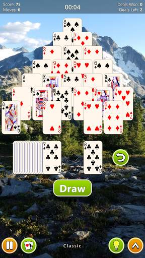 Pyramid Solitaire 4 in 1 Card Game screenshot 22