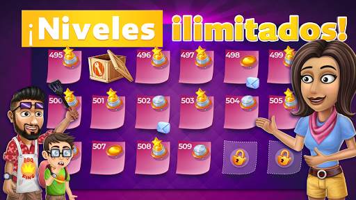 Familias virtuales: cocinar screenshot 1