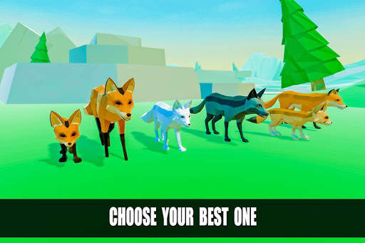 Fox Simulator Fantasy Jungle: Animal Family Games screenshot 15